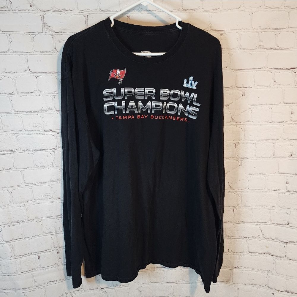Men's NFL "TB Buccaneers, SB Champs" longsleeve shirt, size 3XL